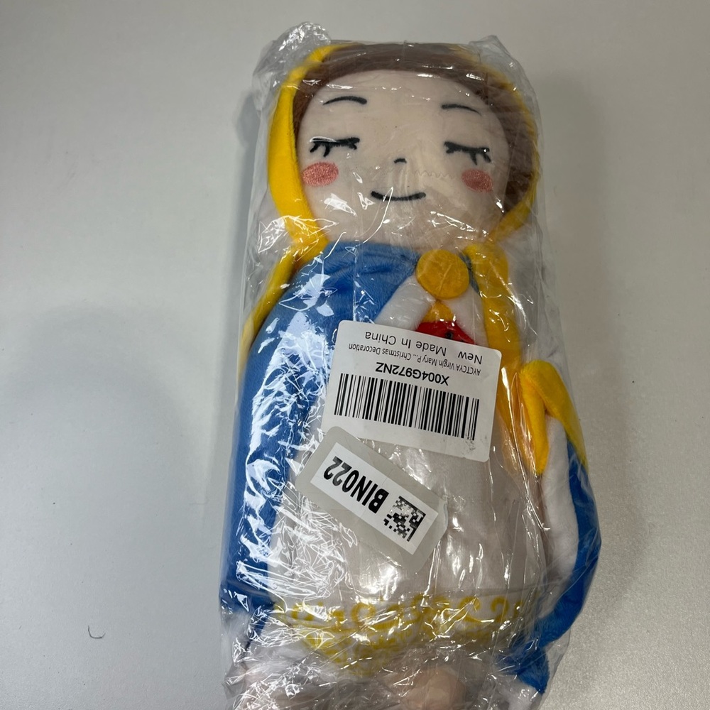NEW 13" Blessed Virgin Mary Plush - Picture 2 of 7